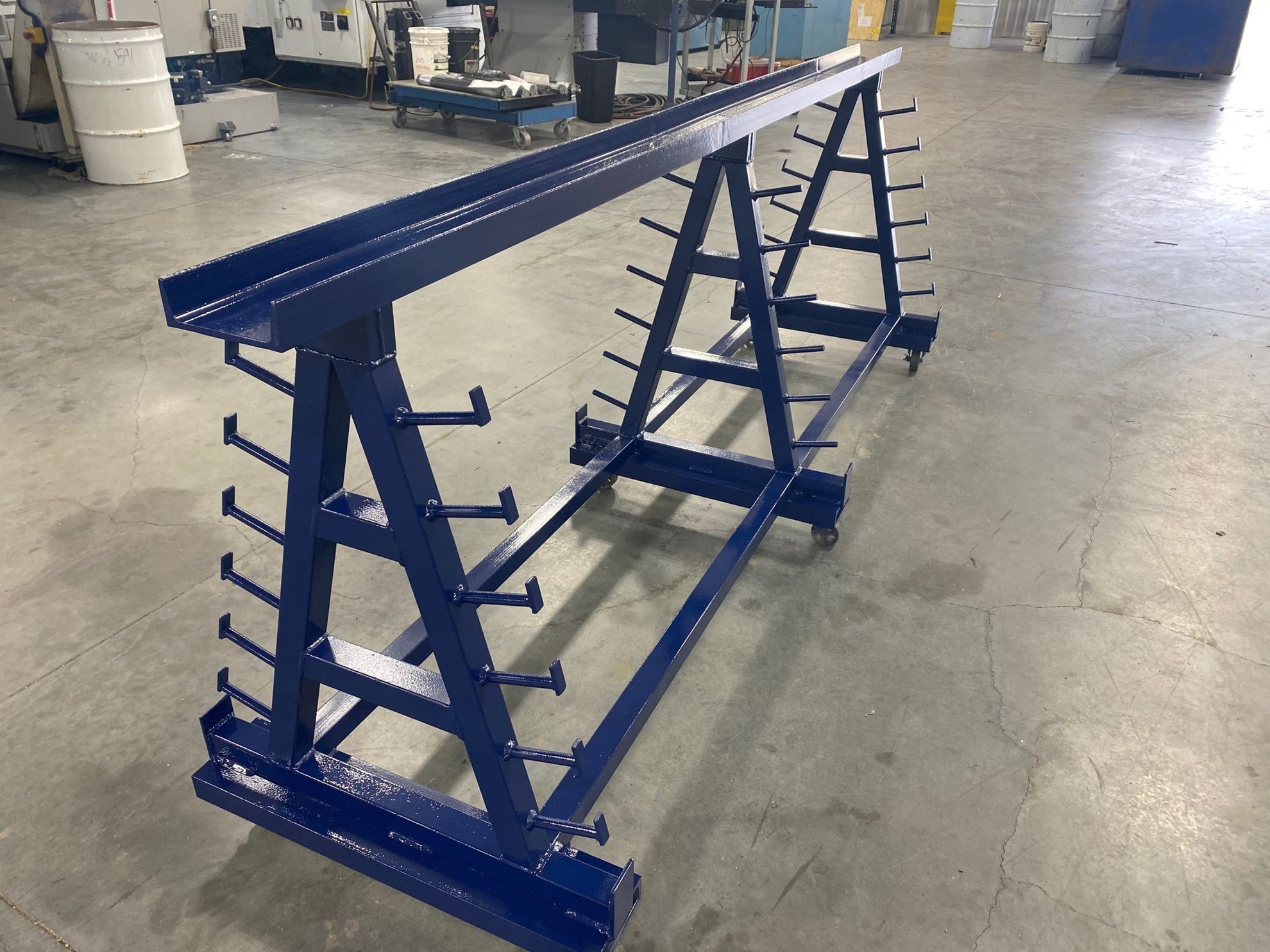 Material Rack for Machine Shops